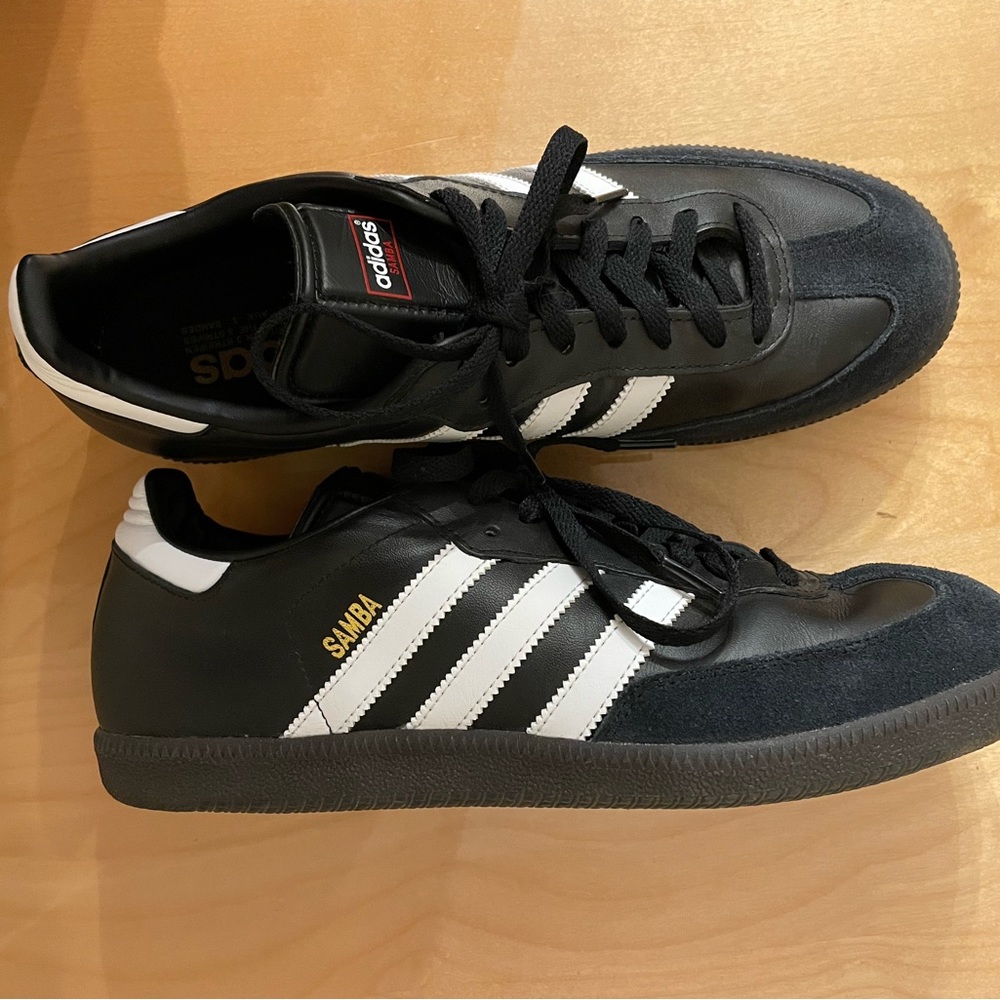 Adidas Sambas - Black - Size 10.5M